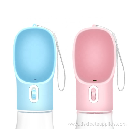 Travel Portable Plastic Pet Dog Drinking Water Bottle